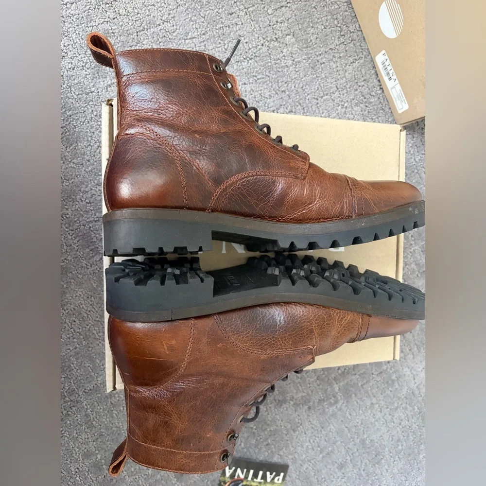 Portland Leather Patina AP Men’s The Breaker Boot | Highland Brown | size 9